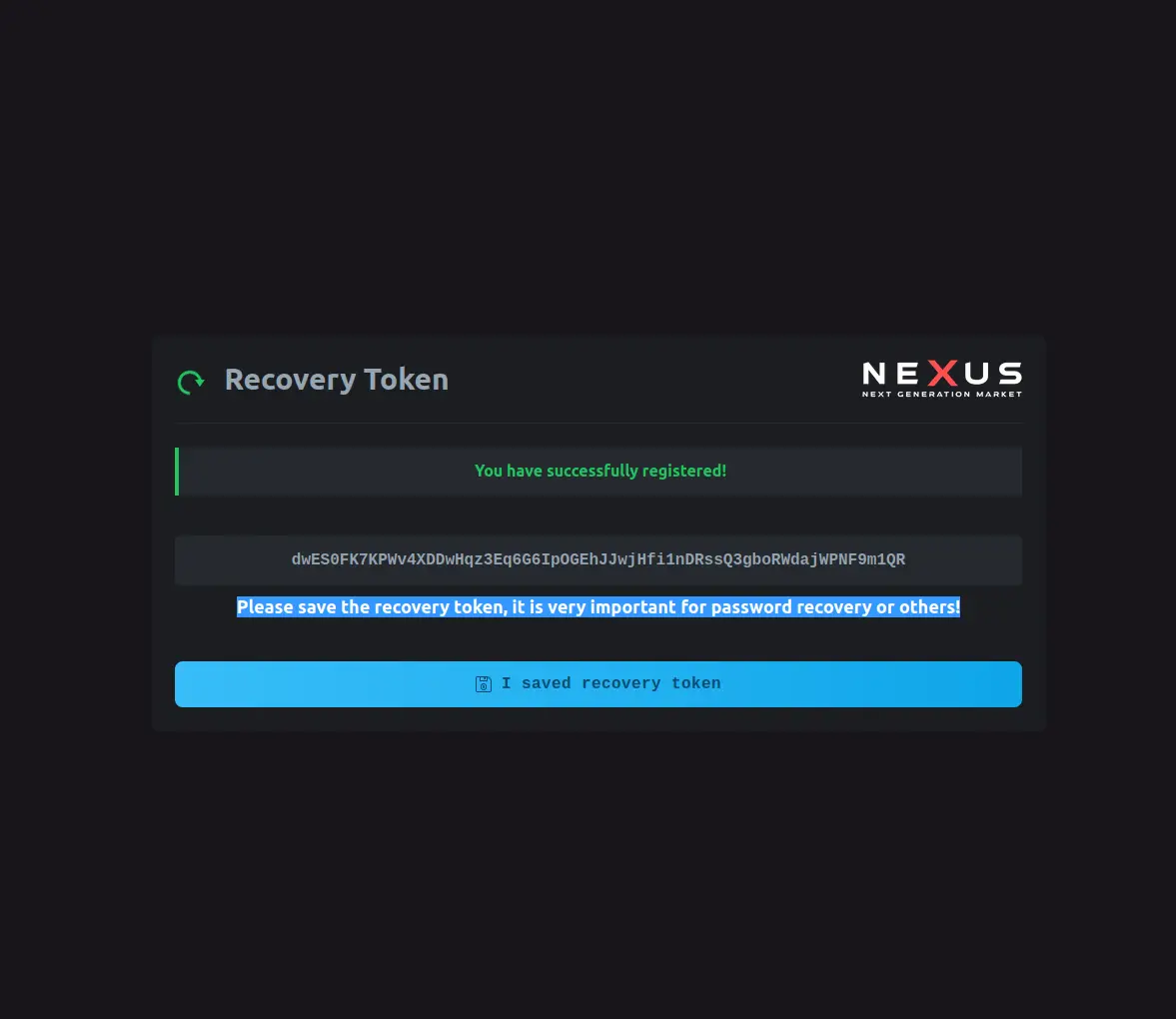 Nexus Market news updates